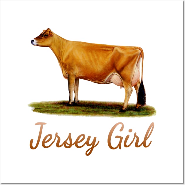 A Real Jersey Girl Wall Art by Naves